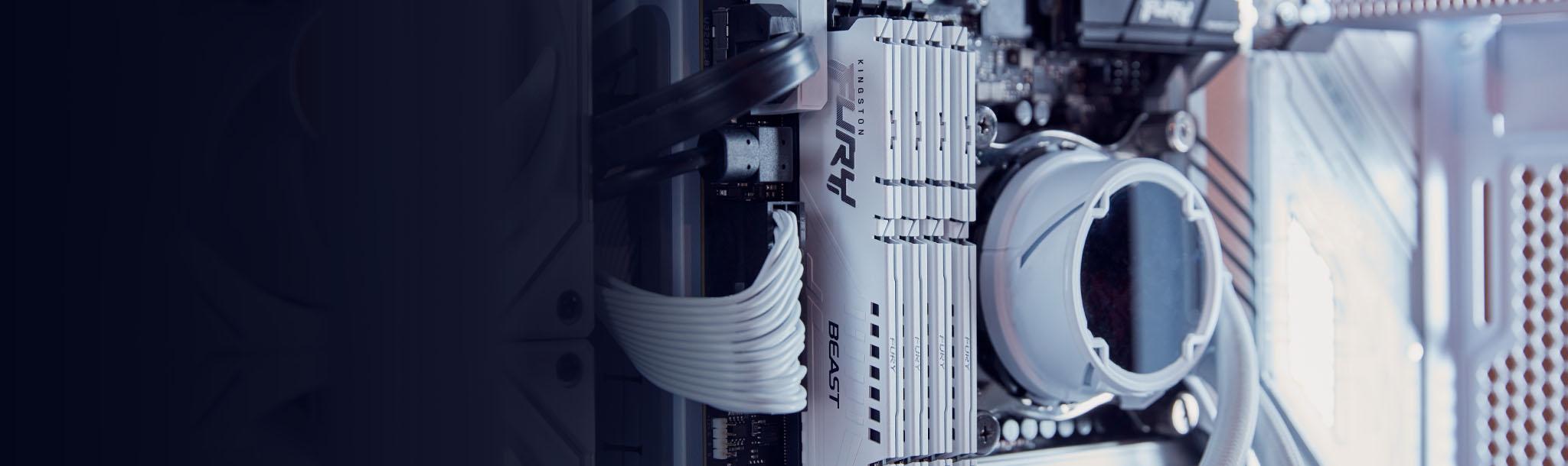 Memória Kingston Fury Beast DDR5 com certificação Intel XMP 3.0